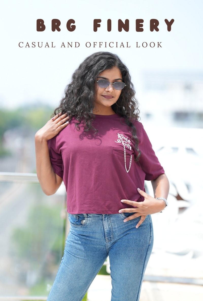 Dual Elegance FlexiChic Crop Tops BRG Finery maroon (1)